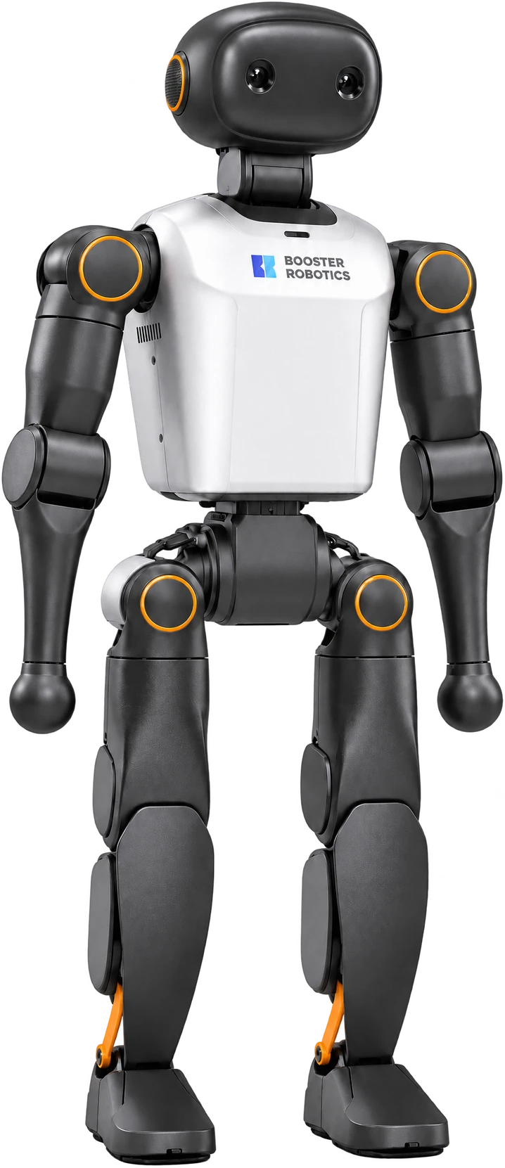 Full-length view of the Booster K1 humanoid robot